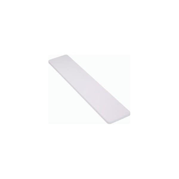 Global Equipment Shelf W/ Laminate Square Edge, 48"W x 12"D, White 651427 - main